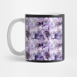 Dark Purple Night Forest Abstract Mug